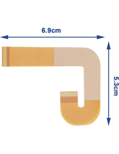 5 Cables de Cinta Flexibles SING F LTD 90000x para PS2 Slim