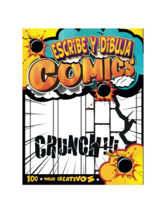Cuaderno de Cómics en Español - 100 Plantillas Creativas A4