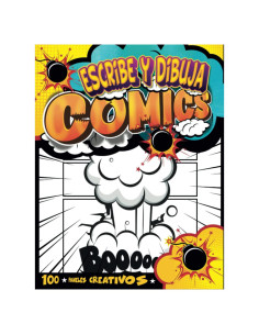 Libro de Bocetos Cómicos para Crear Historietas - Tapa Blanda