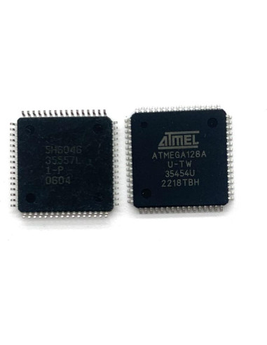 Microcontrolador AVR 8 bits XYwsh ATMEGA128A 64 pines