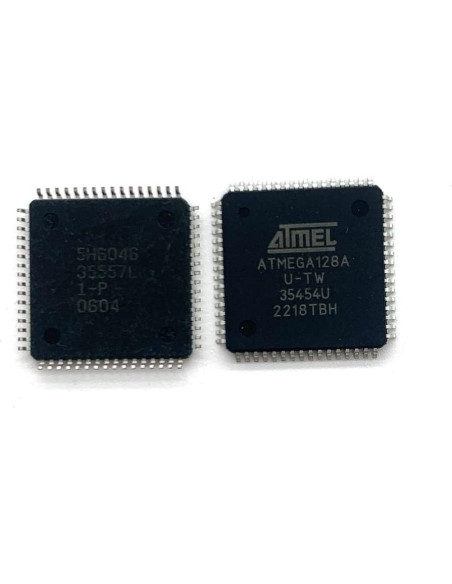 Microcontrolador AVR 8 bits XYwsh ATMEGA128A 64 pines