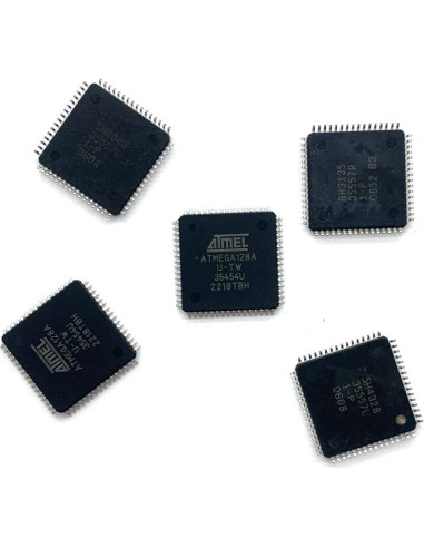 Microcontrolador AVR 8 bits XYwsh ATMEGA128A 64 pines