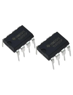 10 Piezas Amplificadores Operacionales TL072CP JFET Duales