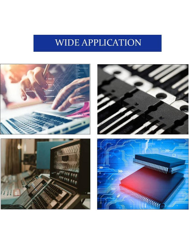 Disipador de Calor de Aluminio Tyenaza 30x14x2cm 19 Aletas