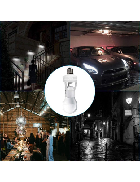 Adaptador de Bombilla con Sensor de Movimiento Toplimit E26/E27