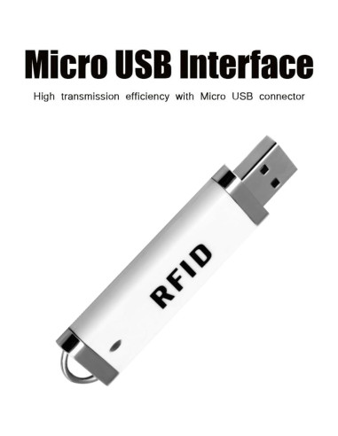 Lector RFID Doble Frecuencia Navfmru 125KHz/13.56MHz USB