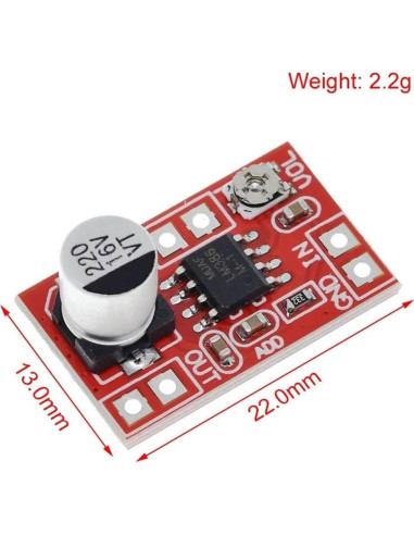 Placa de Micrófono Mini Condensador Electret 5V-12V