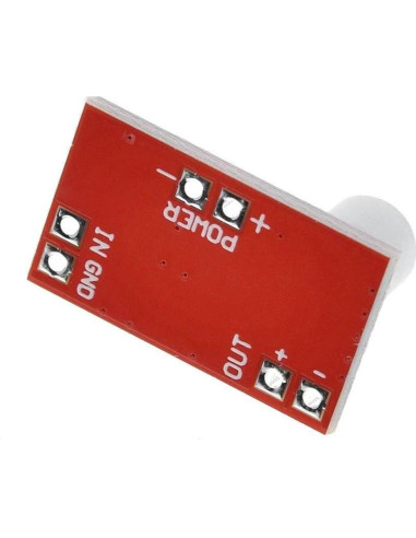 Placa de Micrófono Mini Condensador Electret 5V-12V