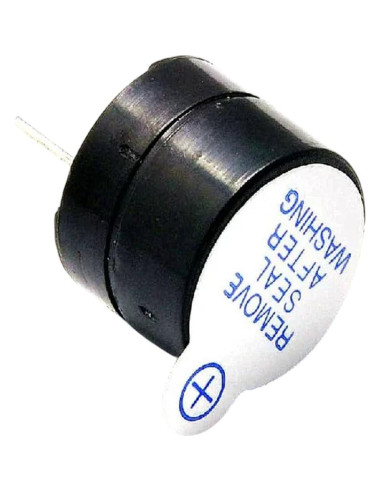 100 Piezas Zumbador Activo 5V Genérico para Electrónica