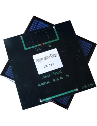 Panel Solar Mini 3W 12V Sunnytech para Proyectos DIY