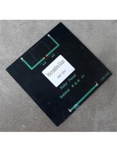 Panel Solar Mini 3W 12V Sunnytech para Proyectos DIY