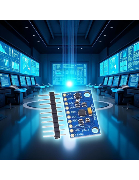 Sensor Giroscopio Acelerómetro MPU6500 Labriciyon 6 Ejes I2C SPI