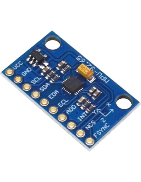 Sensor Giroscopio Acelerómetro MPU6500 Labriciyon 6 Ejes I2C SPI