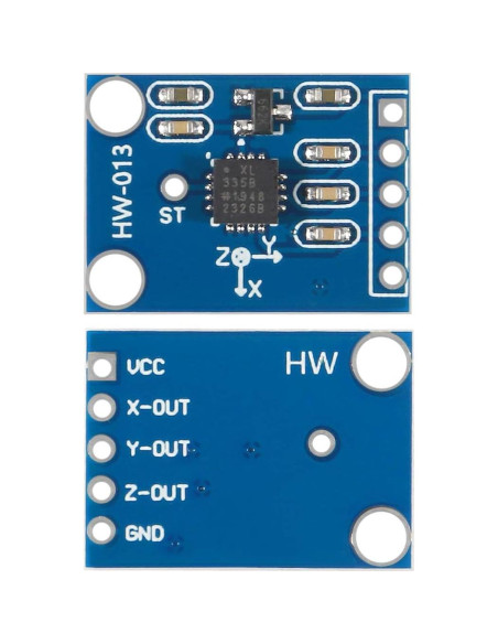 Módulo Acelerómetro ADXL335 GY-61 3 Ejes Salida Analógica 2 Pcs