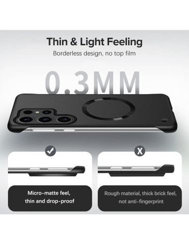 Funda Ultra Delgada Hovisi para Samsung Galaxy S22 Ultra - Mate