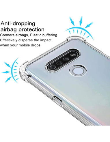 Funda Transparente Osophter para LG K51 - TPU Reforzada