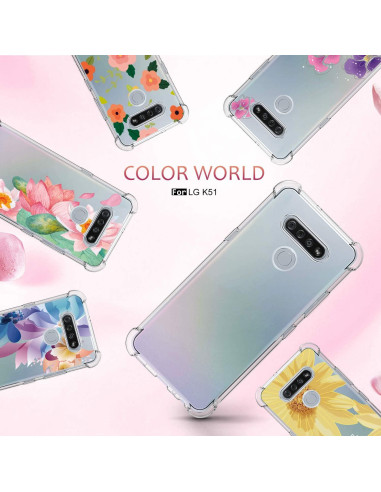 Funda Transparente Osophter para LG K51 - TPU Reforzada