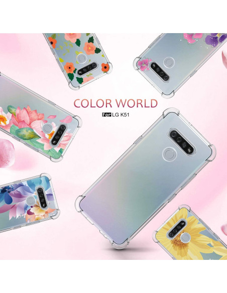 Funda Transparente Osophter para LG K51 - TPU Reforzada
