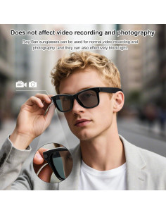 Calcomanías Bloqueadoras de Luz LED HCHRVR para Ray Ban Meta 2