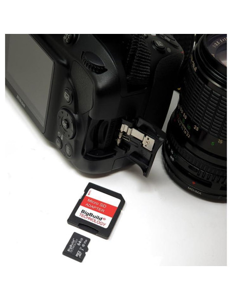 Tarjeta Micro SDXC U3 64GB BigBuild para DJI Air 3S, Mavic 3 Pro