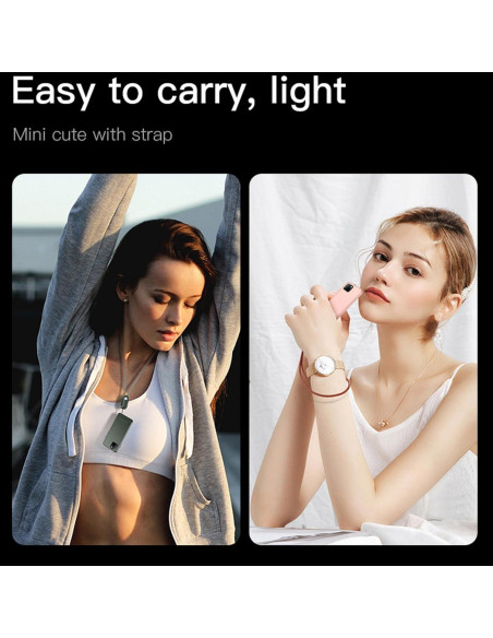 Dilwe XS11 Mini Smartphone 3G Rosa 2.5" 1GB RAM 8GB