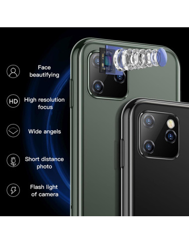 Dilwe XS11 Mini Smartphone 3G Rosa 2.5" 1GB RAM 8GB