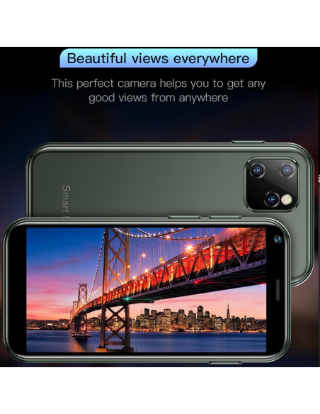 Dilwe XS11 Mini Smartphone 3G Rosa 2.5" 1GB RAM 8GB