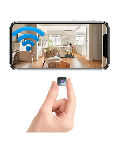 Mini Cámara de Seguridad Inalámbrica Terura GF19 1080P WiFi
