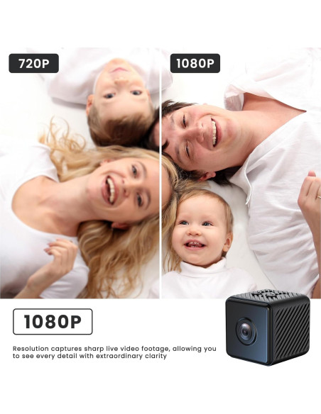 Mini Cámara de Seguridad Inalámbrica Terura GF19 1080P WiFi