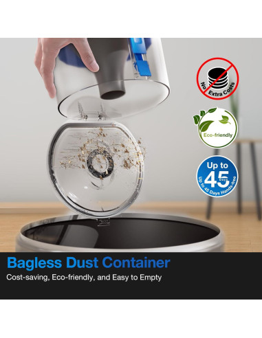 Aspiradora Robot ECOVACS DEEBOT N20e Plus 10000Pa Sin Bolsa