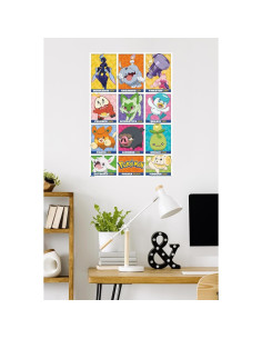 Póster Pokémon Región Paldea Trends International 86.4x56.8 cm 2