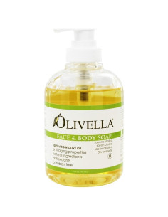 Jabón Líquido Olivella para Cara y Cuerpo 287 ml - Pack 3