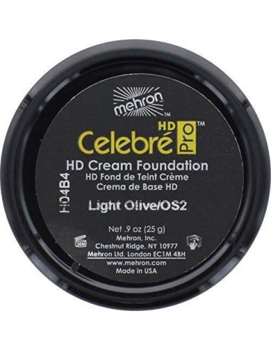 Maquillaje en Crema Pro-HD Mehron 25 g Oliva Claro