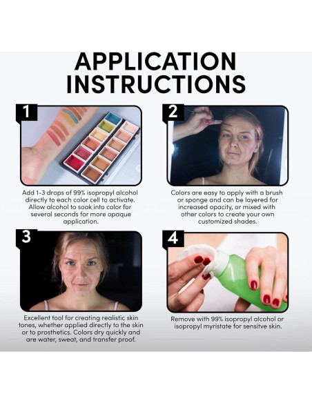 Paleta de Tonos de Piel Narrative Cosmetics 12 Colores SFX