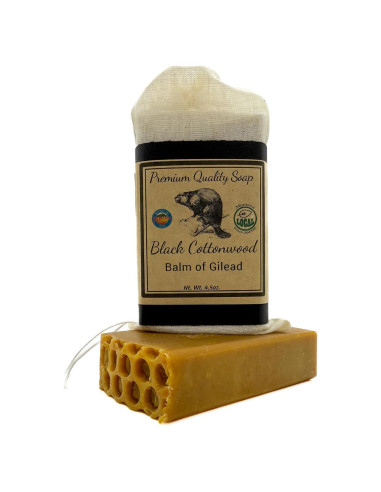 Bálsamo de Jabón Corporal Natural Algodón Negro 2x127g