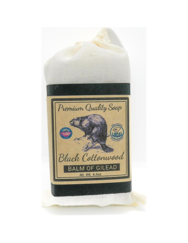 Bálsamo de Jabón Corporal Natural Algodón Negro 2x127g