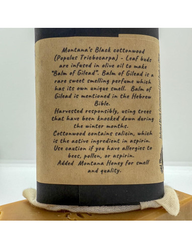 Bálsamo de Jabón Corporal Natural Algodón Negro 2x127g