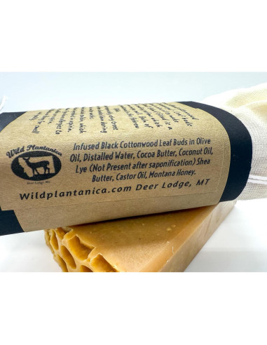 Bálsamo de Jabón Corporal Natural Algodón Negro 2x127g