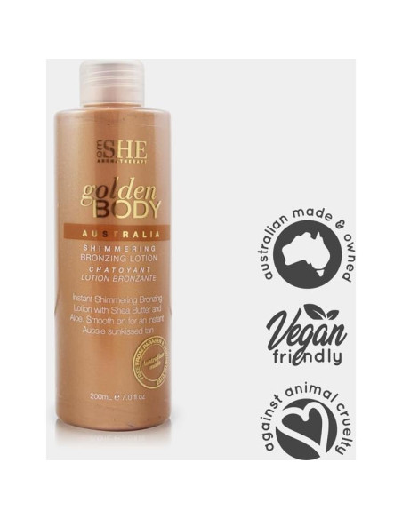 Loción Bronceadora Automática Om She 207 ml - Bronceado Instantáneo