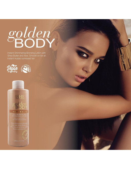 Loción Bronceadora Automática Om She 207 ml - Bronceado Instantáneo