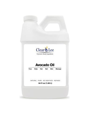 Aceite de Aguacate ClearLee 1.89L - Grado Cosmético Natural