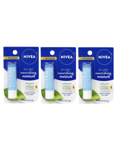 Cuidado Labial NIVEA Suavidad SPF 15 - 3 Unidades 4.8 g