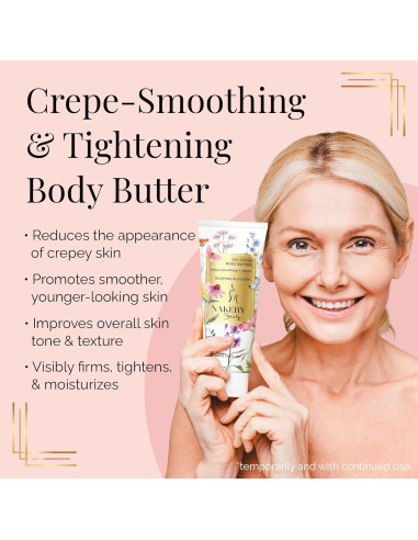 Manteca Corporal Nakery Anti Envejecimiento 300ml - Crema Hidratante y Reafirmante