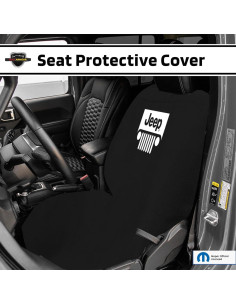 Funda de Asiento Jeep Seat Armour SA100JEPGB Negra Lavable 2