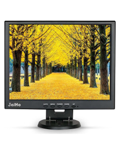 Monitor de Seguridad JaiHo 14" LCD 1024x768 HDMI VGA BNC