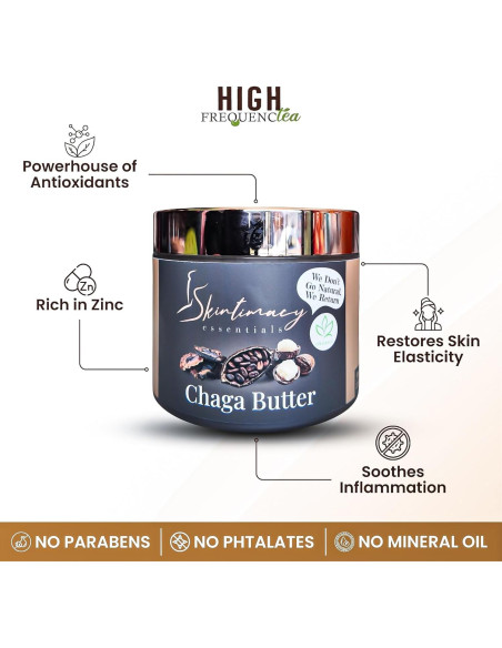 Mantequilla de Chaga Orgánica High FrequencTea 226.8g - Cuidado Piel