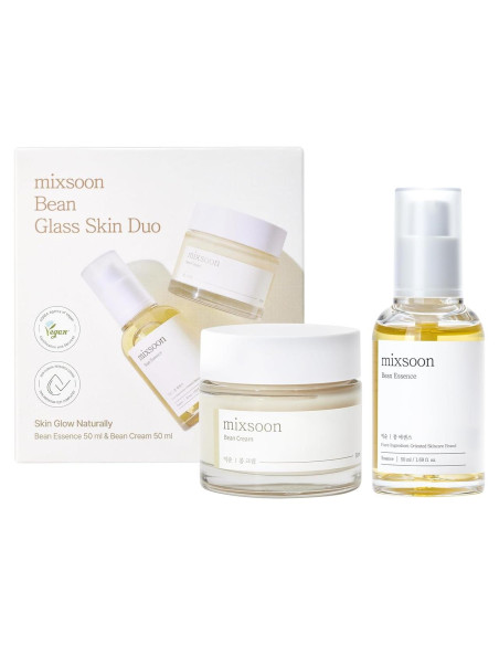 Mixsoon Dúo de Cuidado Facial Esencia y Crema de Frijol 100ml