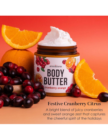 Manteca Corporal Arándano Naranja Better Shea Butter 340g