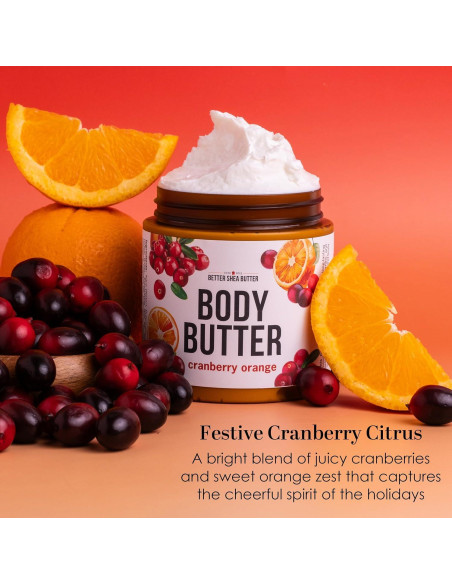 Manteca Corporal Arándano Naranja Better Shea Butter 340g