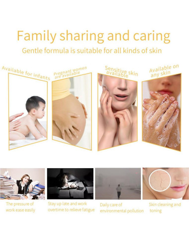 Jabón Natural de Miel y Cúrcuma Kojic - 2 Piezas